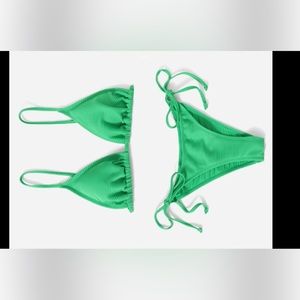 SCHEIN bikini top and bottom.